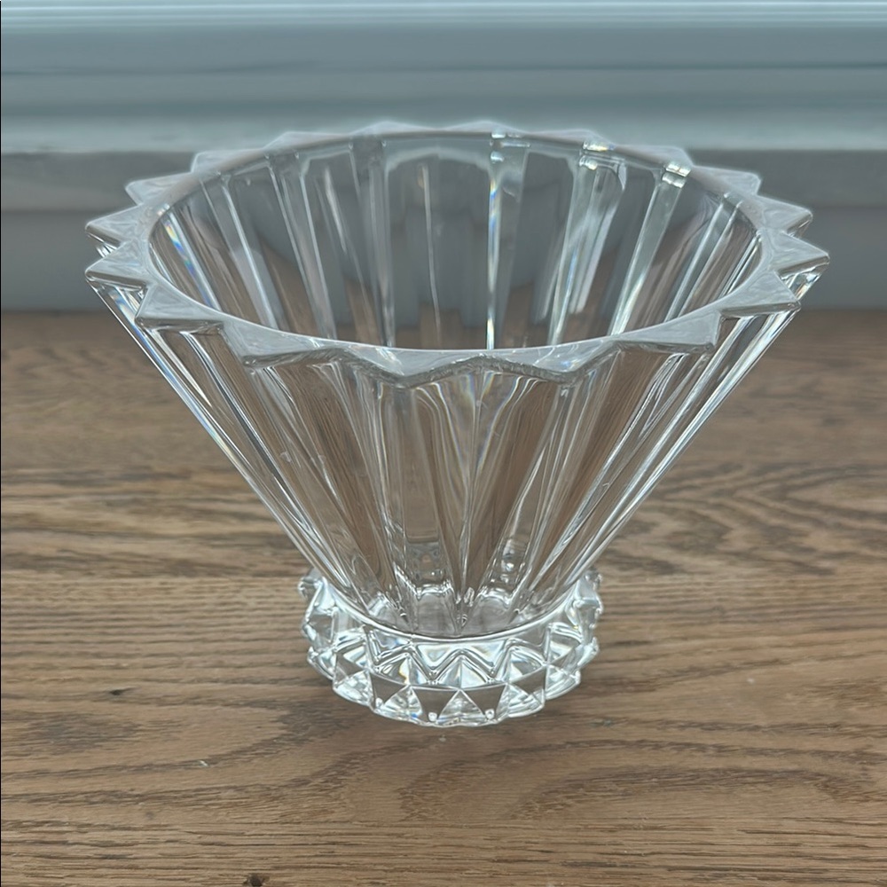 Rosenthal Blossom Cut Crystal Vase